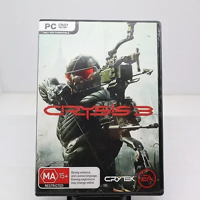 CRYSIS 3 PC Game Fast & Free Shipping AUS • $10.95