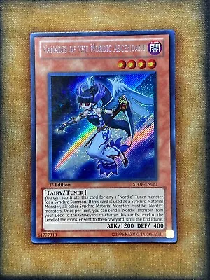 Yugioh Vanadis Of The Nordic Ascendant STOR-EN081 Secret Rare 1st Ed NM • $12.49