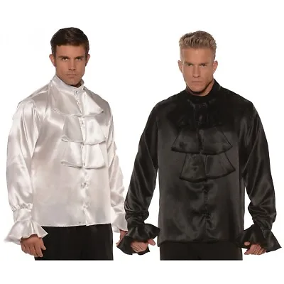 Pirate Shirt Adult 80s Pop Star Costume Halloween Fancy Dress • $15.23