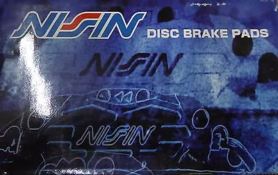 Brand New Nissin Front Brake Pads 100.04090 / D409 Fits Vehicles On Chart • $10.99