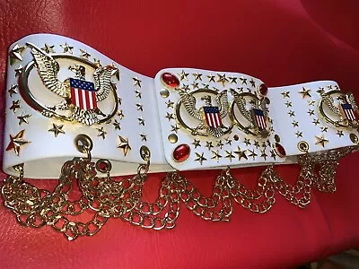 Elvis Style Aloha From Hawaii Concert Belt Full 7 Eagles • $280.02