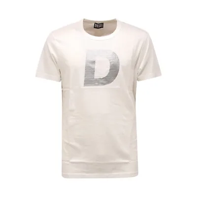 0476AQ Maglia Uomo DIESEL Man T-shirt • £96.90