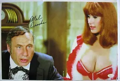 Mel Brooks Signed Blazing Saddles 12x18 Autograph Photo Auto JSA Authentic COA • $299.99