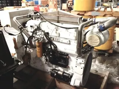 Caterpillar CAT C12  700 HP Marine Diesel Engine RUNS GREAT 2300 RPM • $42500