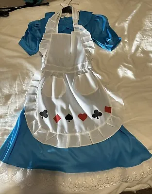 £0.99 • Buy Girls Alice In Wonderland Costume Dress Kids Childs World Book Day Fancy Dress