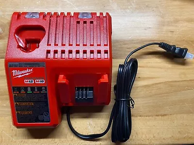 NEW Milwaukee M12 M18 Battery Charger 48-59-1812 Lithium Li-Ion Multi-Volt Combo • $20