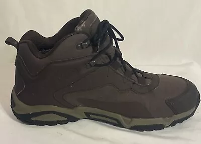 Skechers-Men's Brown Gogamat Arch Air Cooled Memory Foam Hiking Boots Size 12 • $25.25