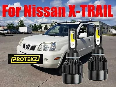 LED For X-TRAIL 2005-2006 Headlight Kit H4/9003 White CREE Bulbs HI/Low Beam • $25.96