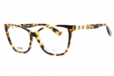 MOSCHINO MOS588-EPZ-53 Eyeglasses Size 53mm 15mm 140mm Havana Women • $44.59