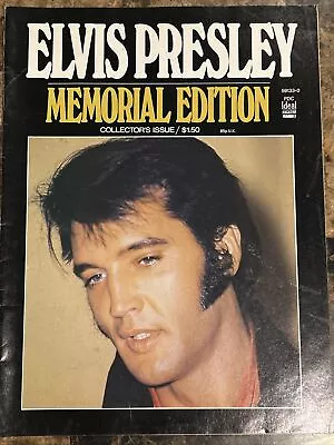 Vintage Elvis Presley Memorial Edition Magazine 1977 • $9