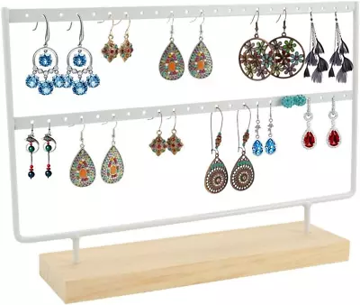 SUSSURRO Earring Stand Display Jewelry Organiser For Hanging Earrings Earring  • £10.91