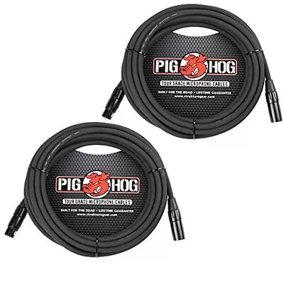 Pig Hog PHM20 20' XLR Cable 2 Pack • $28.99