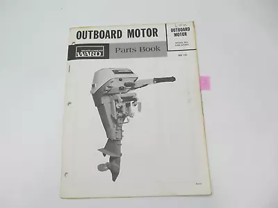 Outboard Parts Book Catalog For Montgomery Ward 6 HP Deluxe 1976 VWB 52106A • $13.95