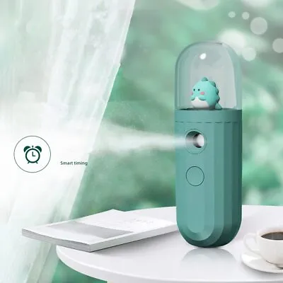 Mini Portable Nano Mist Sprayer USB Rechargable Face Facial Mister Humidifier • $7.75