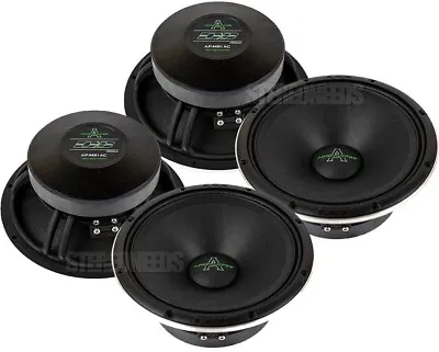 2 Pair Deaf Bonce AP-W81AC 8  Inch 2000 W 4 Ohm Apocalypse Mid Bass Pro Speakers • $359.80