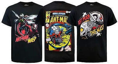 £12.99 • Buy Marvel Ant-Man And The Wasp Comic Avengers Superhero Black Men's T-Shirts