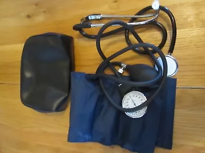 £5 • Buy Nylon Cuff Blood Pressure Monitor Manual Stethoscope & Sphygmomanometer BP KIT