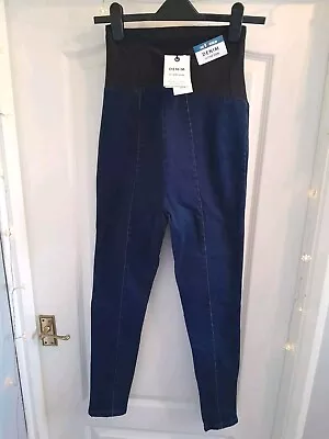 New Look Size 8 Maternity Over Bump Jeggings • £0.99