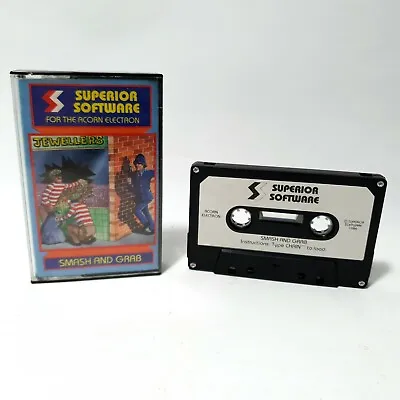 Smash And Grab Acorn Electron Game Cassette Superior Software 1984 • £4.99