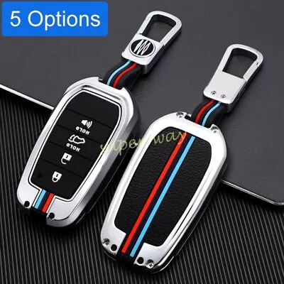 Car Key Fob Chain Case Cover For Toyota Tundra Corolla Land Cruiser RAV4 Prius • $18.60