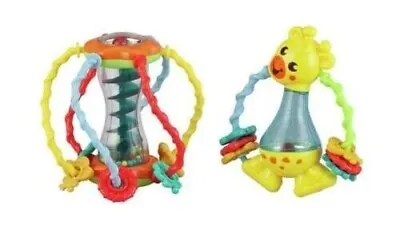 Chad Valley Discovery Ball And Giraffe Rattle Kids Toy For 6+months • £16.91