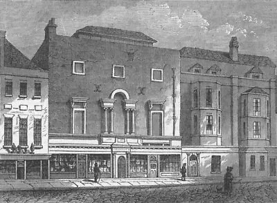 ST.MARTIN'S-IN-THE-FIELDS. The First Royal Academy About 1740. London C1880 • $5.05