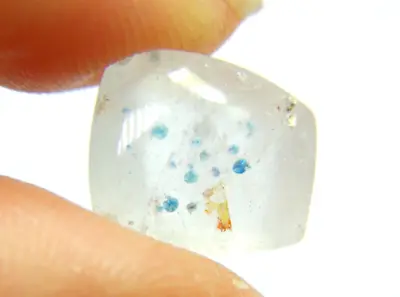 P-2 Paraiba Quartz Gilalite 4.17ct 11x10x5mm Brazil Medusa Quartz Free Form • $62.55