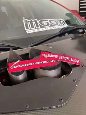 $38 • Buy Hood Exit Exhaust Dump Tube Plug 3 Inch W/Remove Before Boost Flag