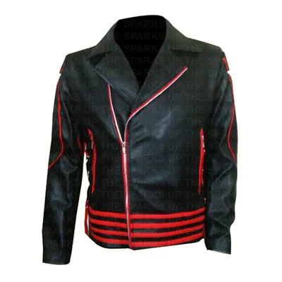$113.16 • Buy Freddie Mercury Stylish Singer Rock Star Costume Biker Casual Leather Jacket