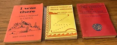 Lot Of 3 Vintage Childen’s Juvenile YA School Books No Ex-library PB Indians • $9.99
