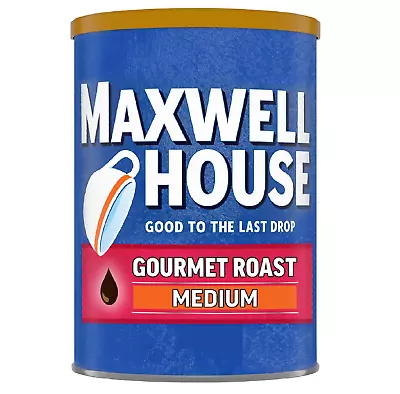 Maxwell House Gourmet Roast Medium Roast Ground Coffee 11 Oz Canister • $8.41