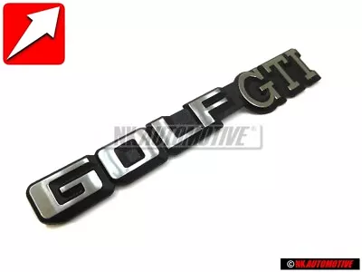 Original VW GOLF GTI Rear Badge Emblem Brushed Silver - 191853687C GX2 • $47.78