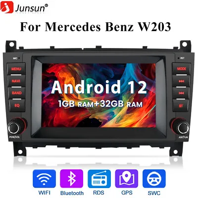 Multimedia Radio For Mercedes Benz W203 Android Stereo SWC WIFI GPS 7 NAVI 1+32G • $159.99