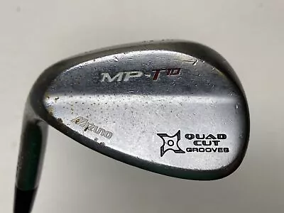 Mizuno MP-T 10 White Satin Chrome Gap Wedge GW 52* 7 TT DG Wedge Steel Mens LH • $24.88