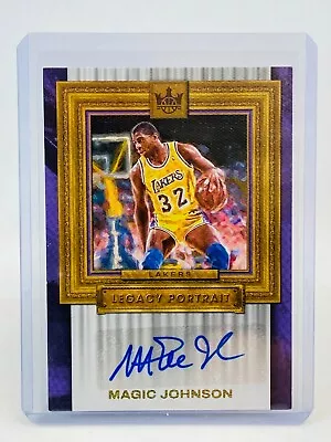 2023-24 Panini Court Kings Magic Johnson Legacy Portraits #46/75 • $2.25