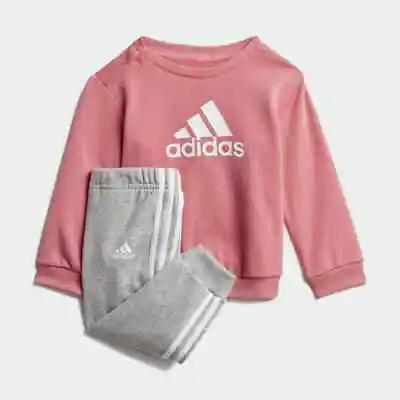 Adidas Baby Kids Toddler Boys Tracksuit Jogging Bottoms Top Sweatpants Joggers • £16.98