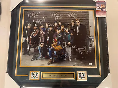 The Mighty Ducks Movie 10 Cast Members Autograph Signed 16x20 Photo Framed JSA • $243