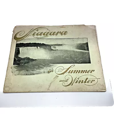 Vintage Niagara In Summer And Winter Photos Illustrated Original Book • $14.99