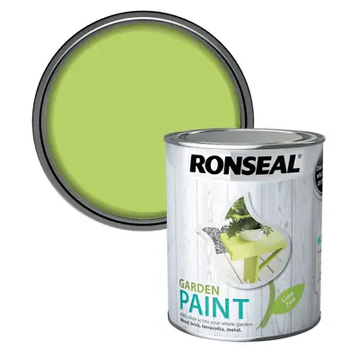 Ronseal Outdoor Garden Paint - For Exterior Wood Metal Stone Brick - All Colours • £8.40