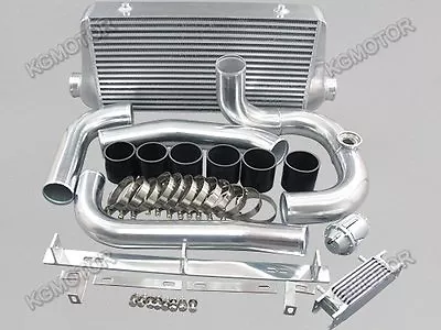 For Toyota Supra MK4 2JZ-GTE Intercooler Kit 93-02 + BOV Black • $949