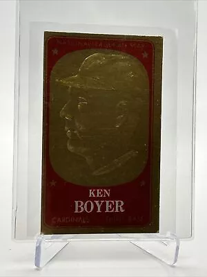 1965 Topps Embossed Ken Boyer Baseball Card #47 VG Quality FREE SHIPPING • $1.95
