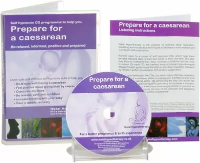 Prepare For A Caesarean: Self Hypnosis By Maggie Howell (Audio CD 2005) • £5.06