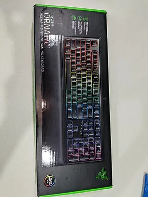$100 • Buy Razer Ornata V2 (RZ03-03380100-R3M1) Wired Gaming Keyboard - With Wrist Support 