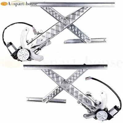 Window Regulator Power W/ Motor For 99-04 Ford F150 F250 Truck Front Left Right • $59.99