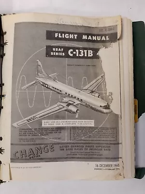 Model C-131B Aircraft Flight Manual T.O. 1C-131B-1 February 8 1974 Original • $75