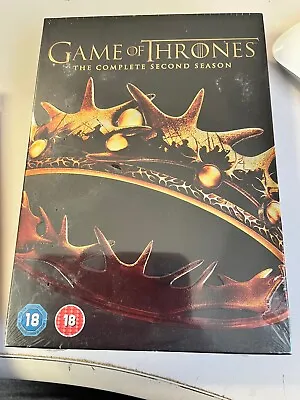 Game Of Thrones Complete Second Season DVD - New And Sealed • £5