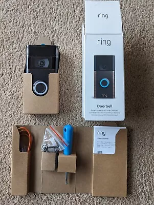 Ring Video Doorbell (2nd Gen) - Venetian Bronze - New • £55