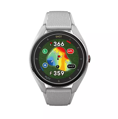 Voice Caddie T9 Golf GPS Watch W/ Green Undulation And V.AI 3.0 - Grey • $249.99