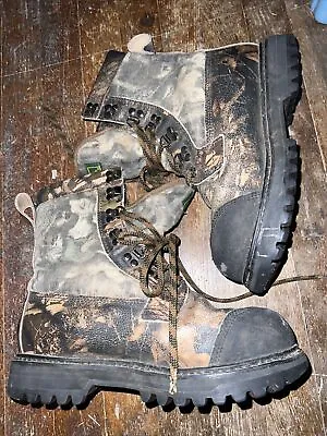 CABELA'S 812719 M/W 7M Aqua Sheild Realtree Thinsulate Camo Hunting Boots • $69