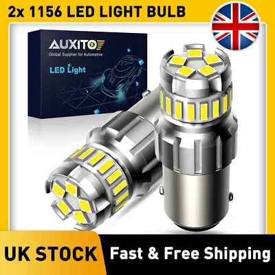 £11.99 • Buy 2x 1156 7506 LED Reverse Light Canbus No Error White BA15S Backup Bulb For BMW